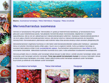 Tablet Screenshot of merivesi.aqua-web.org